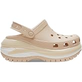 Crocs Classic Mega Crush Platform Kadın Krem Terlik