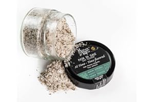 RISERVA DEL MARE Fior di sale di Trapani (Sicilia) | Fior di Sale integrale Marino | Fior di Sale Aromatizzato | 120g (Timo)