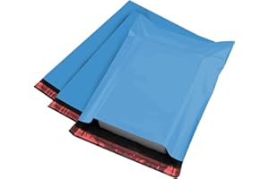 iSOUL - Bolsas grandes y resistentes para envíos postales de 12 x 16 pulgadas, color gris, paquete de 100 unidades