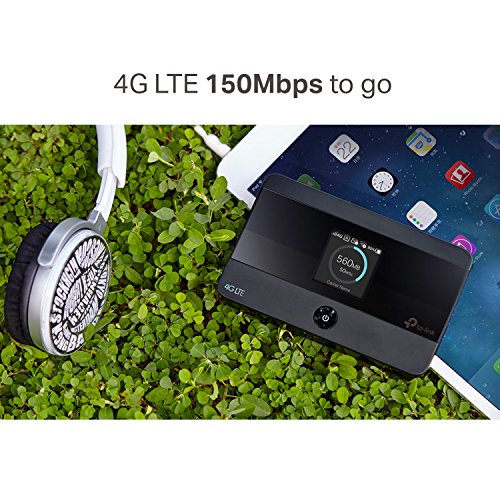 Avanzado enrutador y Punto de Acceso Port  til WiFi TP-Link M7350  4G LTE  Color Negro