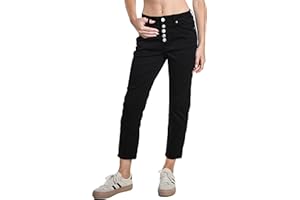 Sexy Woman Pantalone Donna in Cotone Elasticizzato con Bottoni Particolari (cod. H345)