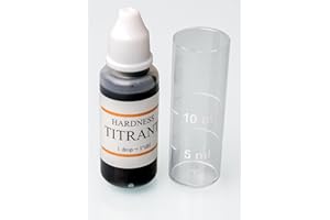 Medasa Juego de prueba de dureza del agua, prueba de dureza total, herramienta de valoración °dH (1), MGH15