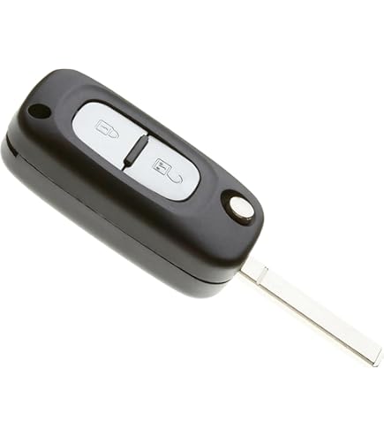 Custodia A Conchiglia Per Chiave Remota Per Renault Trafic Twingo Master Modus Logan 2/3 Interruttore A Pulsante Custodia Portachiavi Per Auto Sostuisci Le Parti Accessori - Foto 2