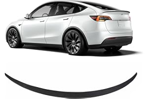 BONRYAN Spoiler Tesla Model y 2020 2021 2022 Accessoires Tesla Model y Original Spoiler arrière lèvre d'aile en Fibre de Carbone Mat