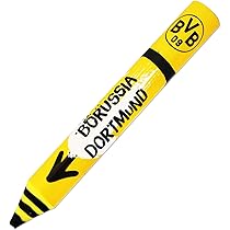 Borussia Dortmund, Gomme, noir-jaune, : Amazon.fr: Sports et