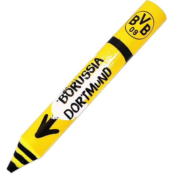 Foulard Borussia Dortmund Noir-Jaune - Rayures - Supporteur Officiel - 100% Polyacrylique - Taille Unique