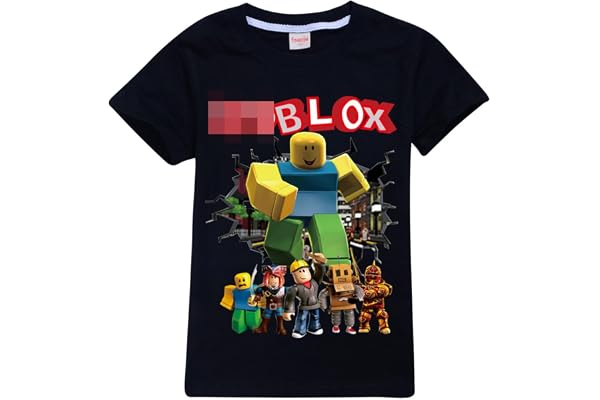 SharkBebe T-shirts för barn pojkar flickor kortärmad topp t-shirts 2-13 år gammal