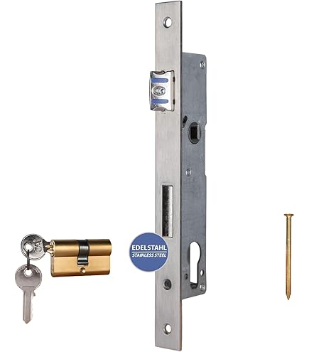 HISAFE Stainless Steel Double Door Lock Set, Right&Left India - View #9