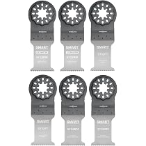 Lot De 5 Lames Bimétalliques SabreCut 65x40 Mm Starlock – 14 TPI, Pour Multi-outils Bosch/Fein, Coupe Bois, Métal, Plastique !