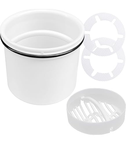 KOOBON Filtre à cheveux + tuyau plongeur pour douche