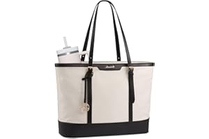 LOVEVOOK Handtasche Damen Groß, Shopper Tasche Arbeitstasche Laptoptasche 15,6 Zoll, Lehrertasche Aktentasche Schultertasche Taschen Women Handbags Tote Bag für Uni Büro Schule Business