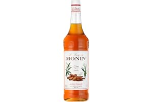 Monin Sirup Zimt (1 x 1,0l) - Aromatischer Zimtgeschmack für Kaffee, Cocktails und Desserts - Vielseitiger Genuss für Küche und Bar