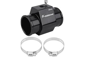 Qiilu Sonde Température De L'eau Tuyau Jauge Radiateur Durite Capteur Adapteur(36mm)