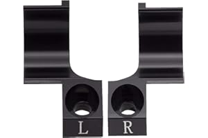 ISOAR ShiftMount Integrate Shifter Mount Matchmaker I-SPEC II Clamp Band Adapter for Shimano I-Spec II clamp Brake Lever Integrate Sram Trigger Shifters Lever (Left and Right)