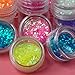 BP 12 Color Shiny Sparkle Micro Glitter Dust Powder Acrylic UV Gel Nail Art Tips