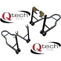 Stands Automotive Motorcycle Stand Motorbike Front Wheel Chock Heavy Duty Garage Stand With 5holes Adjustment Position