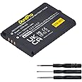 DuraPro 1350mAh CTR-003 CTR-001 Battery for Nintendo 2DS, 3DS, New 2DS XL,Wii U Pro Controller Handheld Console