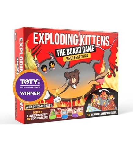Exploding Kittens: Bene Vs Male - Gioco Di Carte Per Famiglia 2-5 Giocatori, 15 Minuti, Edizione Netflix