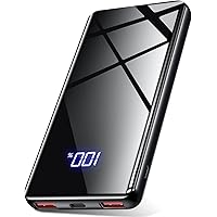 Lazci Power Bank, 22,5W Powerbank 20000mAh mit USB-C Input & Output, PD 3.0 QC 4.0 Externer Handyakkus, Kompatibel mit iPhone
