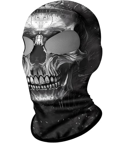 Passamontagna Teschio Nero Per Moto E Sport Invernali - CoolChange