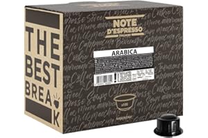 Note d'Espresso - Arábica - Cápsulas de Café para las Cafeteras CAFFITALY - 100 caps