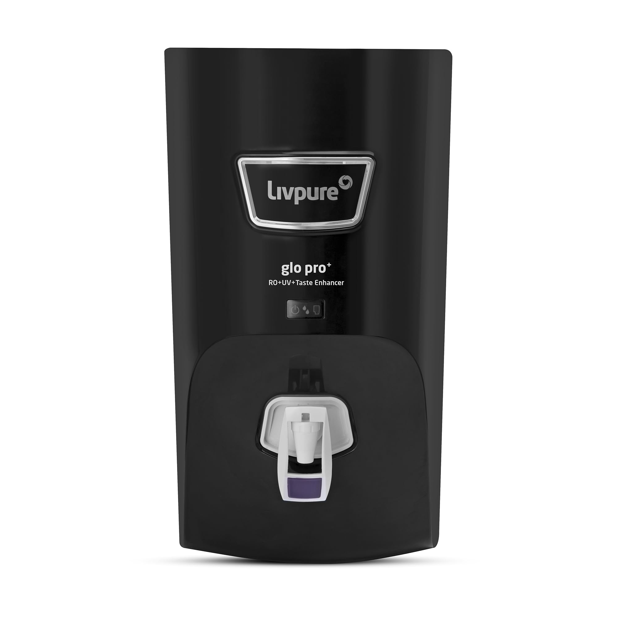 Livpure GLO PRO+ RO+UV+Taste Enhancer, Water Purifier for Home - 7 L Storage, Suitable for Borewell, Tanker, Municipal Water 