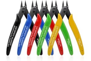 Kaimeilai 5 pezzi pinze tronchesi laterali, pinze tronchesi, mini tronchesi, tronchesi laterali, pinze diagonali, tronchesi, pinze elettroniche per fili duri, morbidi, estremamente sottili