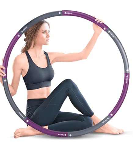 Vardaan Professionele Fitness Hoelahoep Volwassenen - Verstelbaar - 92 cm - Ontdek de