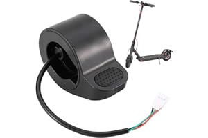 QAZRFVPXF Acelerador para el Scooter Puño del Acelerador el Pulgar Ensamblaje de Control de Velocidad Acelerador de Pulgar Partes Pedale Scooter Eléctrico Universal para Acelerador Compatible con Pedal de Gas