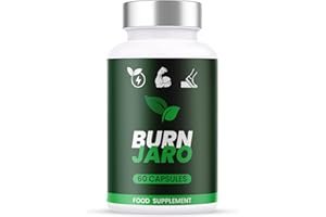 SUPPSKO NEEDS Burn Jaro 60 Capsules - All Natural -1 Month Supply - Food Supplement - Advanced Formula