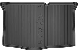 M MOTOS Tapis de coffre voiture pour Hyundai i20 II 2014-2020 Améliorez Votre Confort de Voyage avec Le tapis noir antidérapant Auto DZ- tapis voiture Tous Temps pour Voiture, Protection Contre les sa
