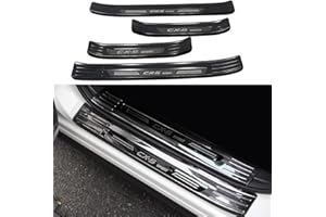 ENFILY 4 x Auto-Außentürschwellen-Schutzbleche, Zubehör für Mazda CX5 CX-5 2017–2022, Abriebschutz, Schwelle, Willkommenspedalleiste, Abdeckung, Edelstahl-Styling-Dekoration