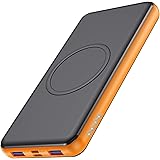 Trswyop Wireless Power Bank 26800mAh, 【10W Max Fast Wireless Charging】 Portable Charger QC 3.0 & PD 18W External Battery Pack