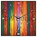 Creative Width Rainbow Shades 1 Wall Clock - Multicolur RS.499.00