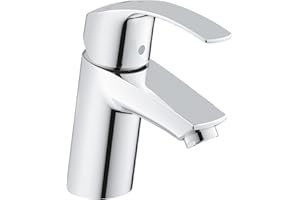 Grohe Mitigeur Lavabo Eurosmart 32154002, Argent (Import Allemagne)