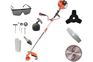 DÜSSELDORF Desbrozadora de Gasolina Multifunción | 3.0HP | 65 CC | con Correa de Transporte y Asas ergonómicas - Motor de 2 Tiempos