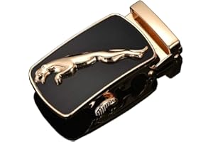 Daisy House Fibbia per cintura da uomo con cricchetto da 40 mm Solo sostituzione automatica della fibbia per cintura in pelle