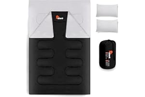 azark Premium Sleeping Bag, 350GSM, Lightweight and Waterproof, 4 Seasons of Camping, Hiking and Outdoors, Sleeping bag for Adults & Kids