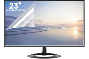 ANTOGOO V 2 Pack 23 Inch Anti Glare Computer Screen Cover, Eye Protection Matte Anti Scratch Anti Glare Film for 23'' with 16:9 Aspect Ratio Widescreen Monitor