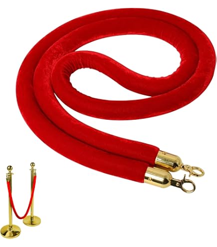 Corde de Barrière Corde Jaune Pour Contrôle Des Foules, Cordes Corde de Barrière Corde Jaune Pour Contrôle Des Foules, Cordes
