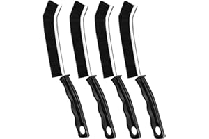 HMN 4 Pcs Crevice Cleaning Brush, New Groove Gap Cleaning Brush for Narrow Corners n Kitchen Home Bathroom and Windows Cleaner Brush (4Pack)