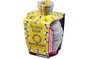 Kabloom - Eco Friendly Pollinator Beebom Seedbom - Gardening Gifts - Flower Seeds - Bee Bombs - WildFlower Seed Mix - Seeds for Planting UK