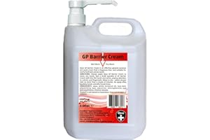 Opus All Purpose Barrier Cream For Hands 5L with Pump – General Hand Moisturiser For Wet and Dry Work – Pre-Work Barrier Cream – Non-Greasy and Fragrance-Free