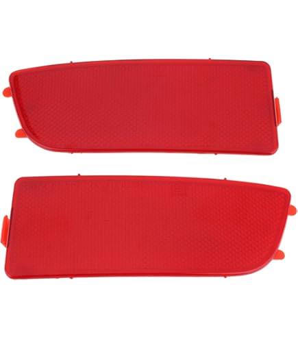 Josenidny Réflecteur Pare-Chocs Arrière Sprinter W906 2006-2016 - Rouge - ABS