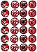 Produktbild 24 Muffin & Cupcake Aufleger Fondant miraculous ladybug N1