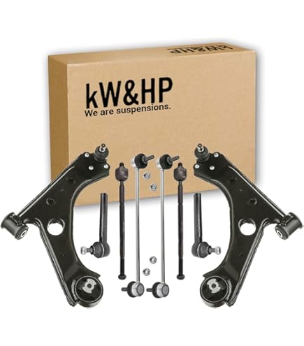 Kit Coppia Braccetti Anteriori Destro/Sinistro Per Fiat Punto 188 1.2-1.9 JTD - KW&HP