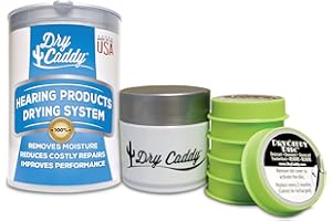 DRY & STORE Dry Caddy Dry Aid Kit for Hearing Aids and Other Instruments by Dry and Store