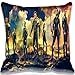 Produktbild Lepilo Hunger Game Character Rustic Pillow Case Cushion Covers Square 18x18Inch