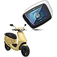 MAHABIR Digital Meter Console Screen Protector Guard Compatible with Ola S1 and S1 Pro Electric Scooter with Dry and Wet Wipes
