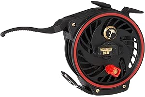 Peerless Bam Ritm 80 MRT – Carrete semiautomático de Pesca al Toque – Color Negro